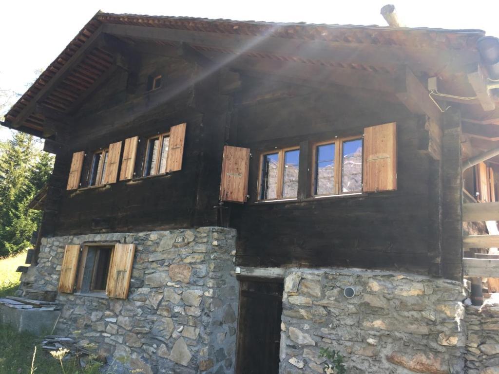 Chalet Marina Albinen Bagian luar foto